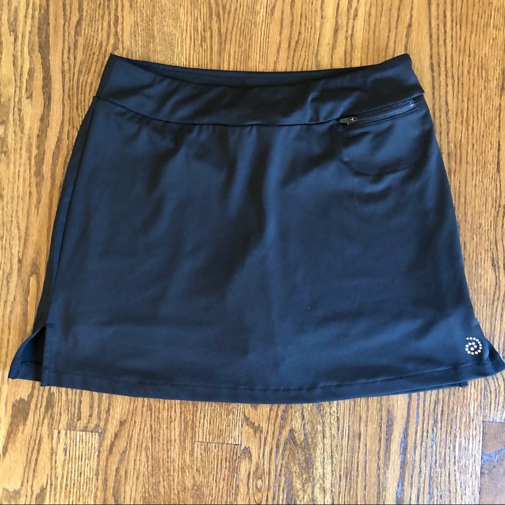 Be Inspired Black Tennis Skort size small